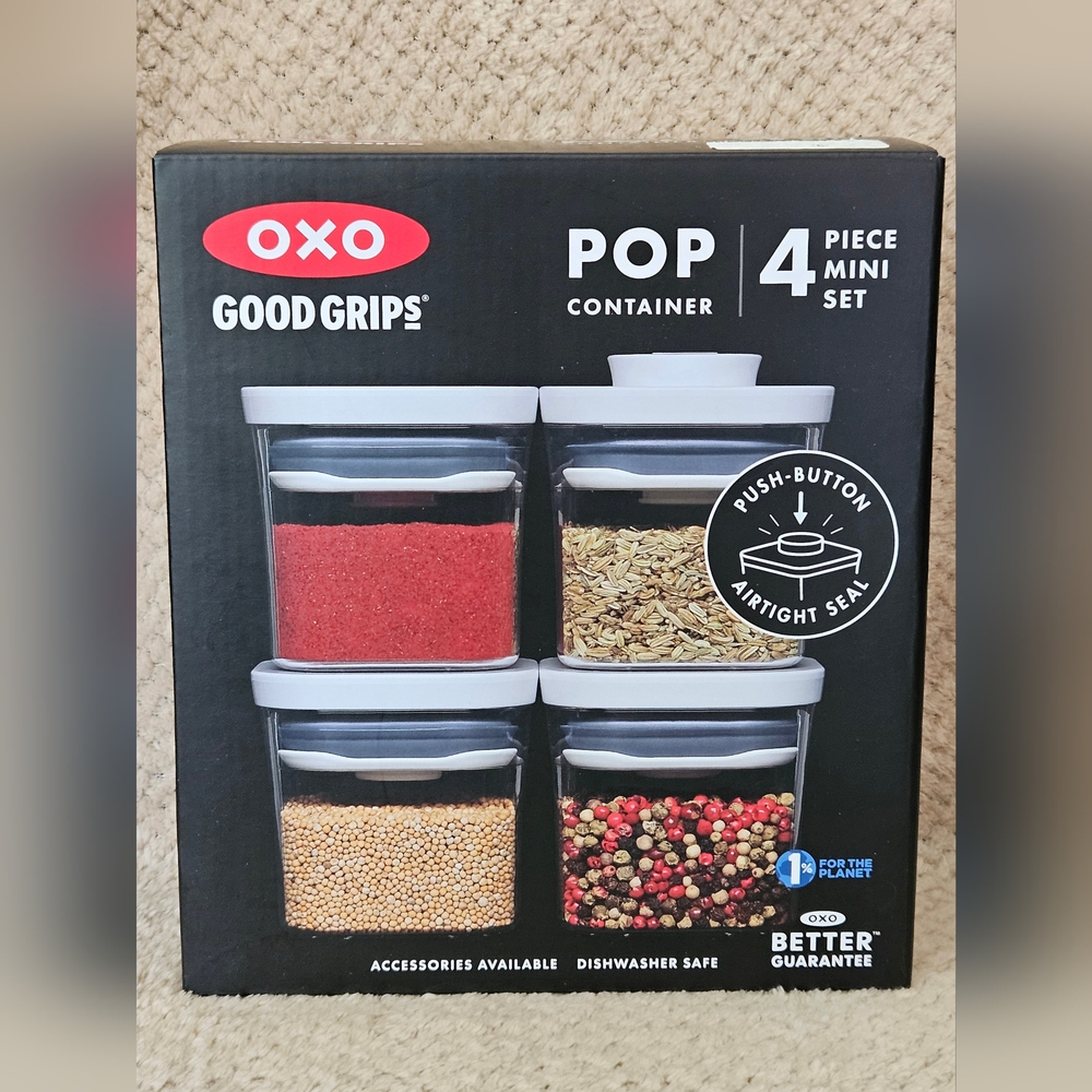 OXO Mini Pop Containers, NWT